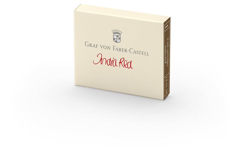 Graf von Faber-Castell Ink Cartridges box of 6 - Graf von Faber-Castell -  L.S.F. Group of Companies 