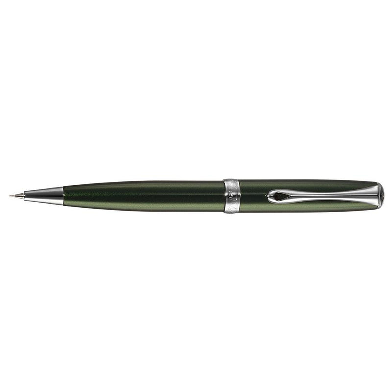 Diplomat Excellence A2 Mechanical Pencil - Diplomat - Colour Evergreen/Chrome - House of Fine Writing - Toronto, Canada
