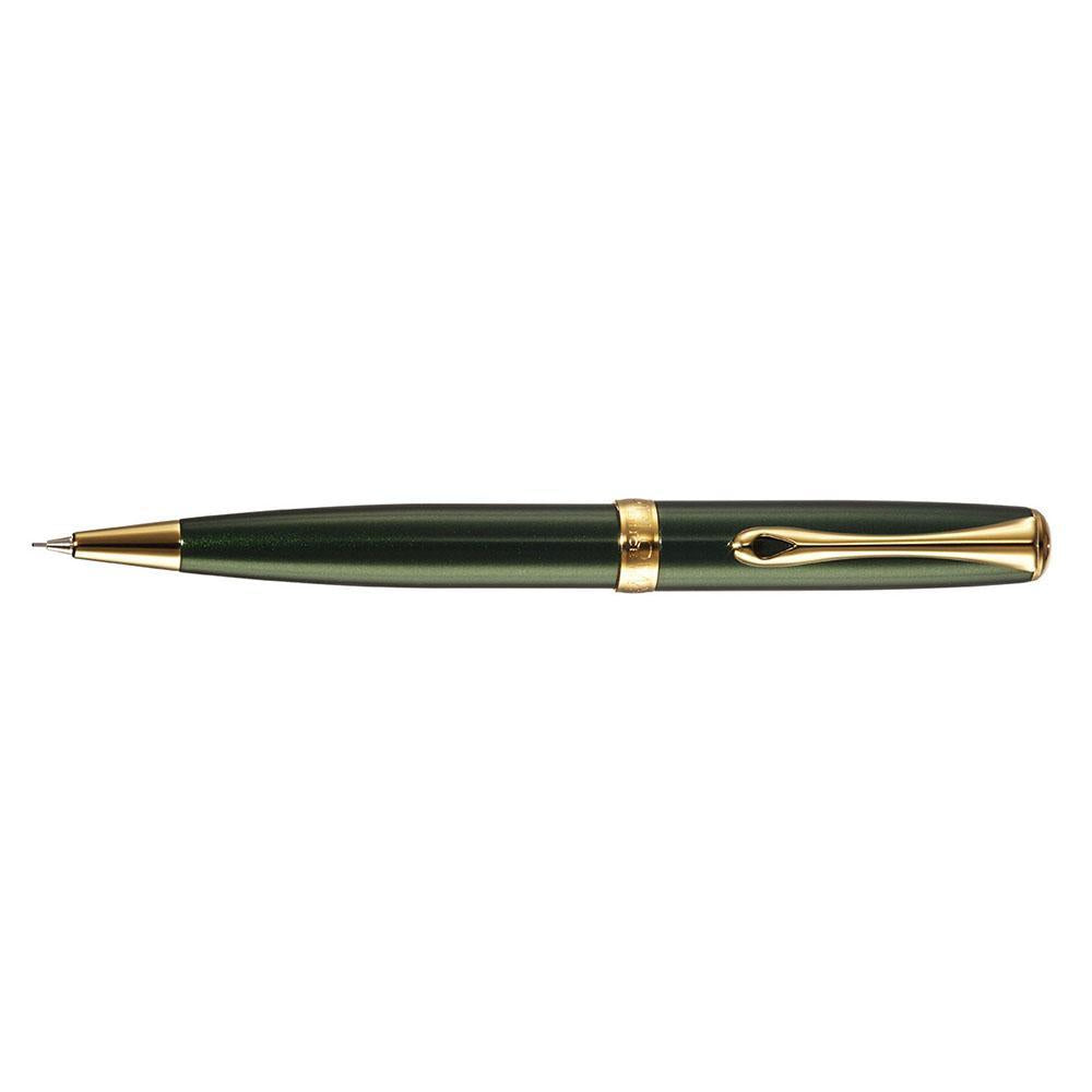 Diplomat Excellence A2 Mechanical Pencil - Diplomat - Colour Evergreen/Gold - House of Fine Writing - Toronto, Canada