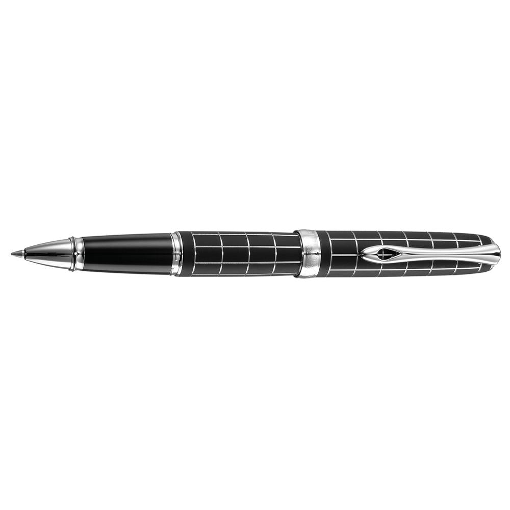 Diplomat Excellence A Plus Rollerball Pen - Diplomat - Rhomb Guilloche - Colour Lapis Black - House of Fine Writing - Toronto, Canada
