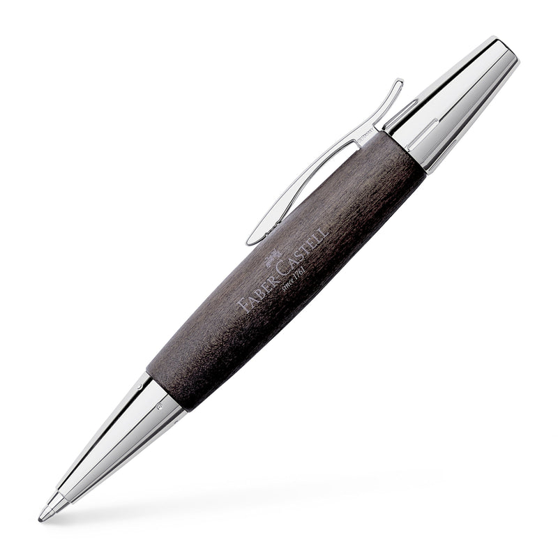 Faber-Castell e-motion Ballpoint Pen - Faber-Castell - Colour Pearwood Black - House of Fine Writing - Toronto, Canada