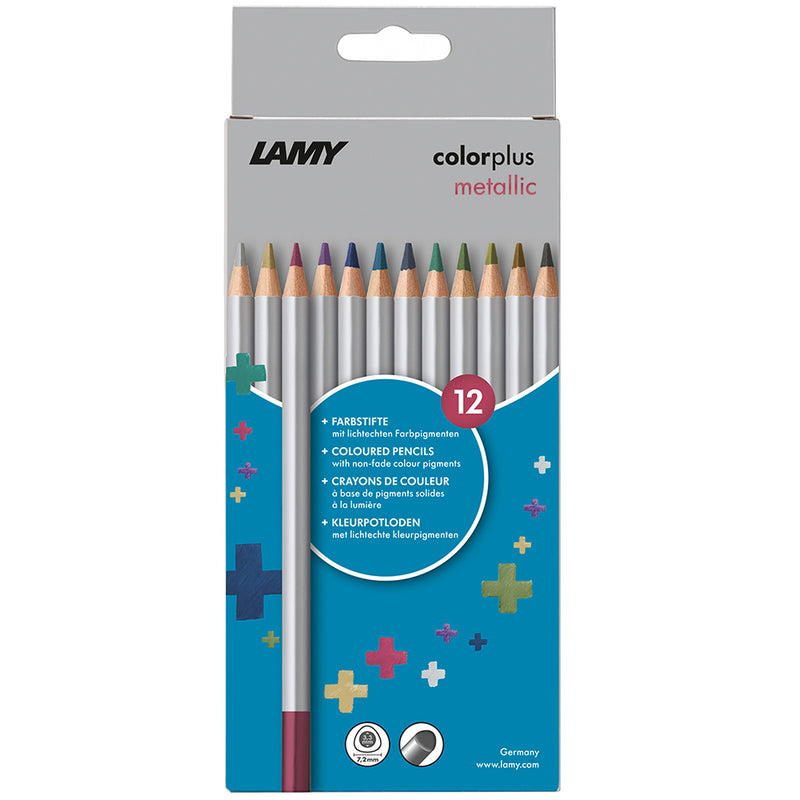 LAMY colorplus pencils metallic box of 12