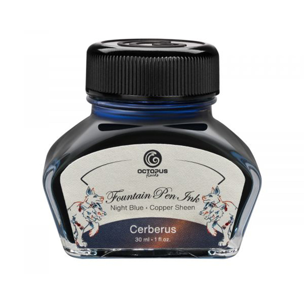 Octopus Fluids Classic Fountain Pen Ink – Caramel Brown, 30 Ml Glass Bottle For Calligraphy & Writing