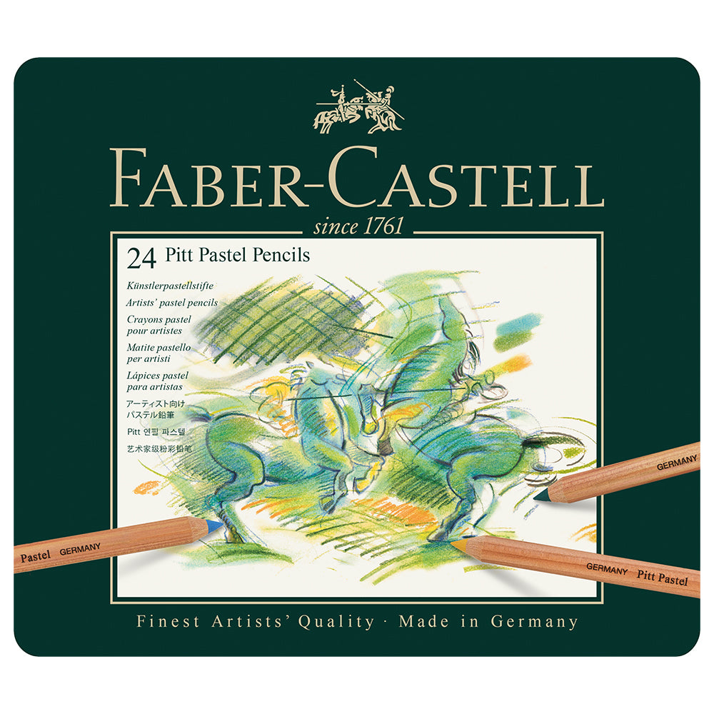 Faber-Castell Pitt Pastel Pencils Tin of 24 - House of Fine Writing - [Canada]