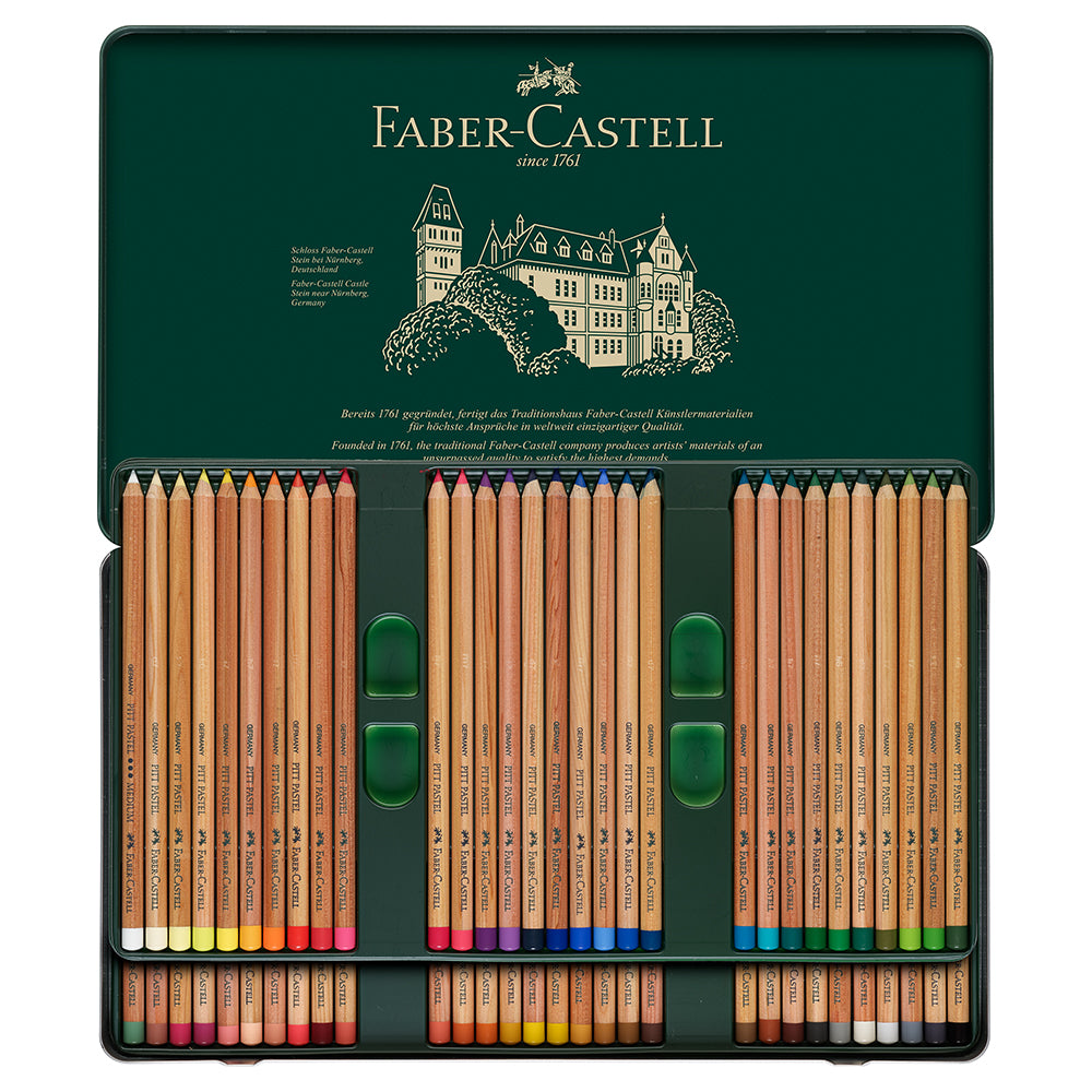 Faber-Castell Pitt Pastel Pencils Tin of 60– House of Fine Writing