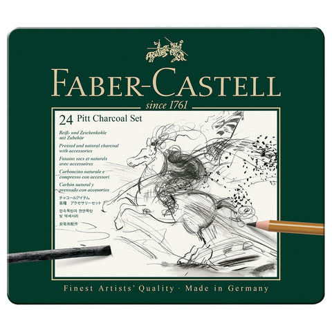 Faber-Castell Pitt Charcoal Pencil - Hard