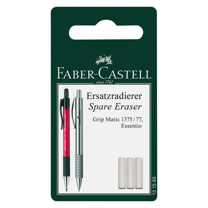 Faber-Castell Spare Eraser for Essentio Mechanical Pencil Set of 3 - House of Fine Writing - [Canada]
