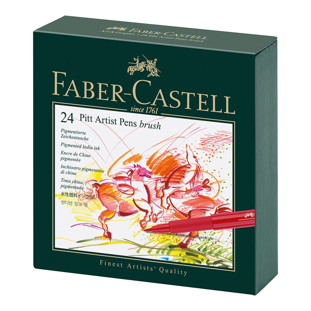 Faber-Castell Studio Box of 24 Pitt Artist Pens - House of Fine Writing - [Canada]