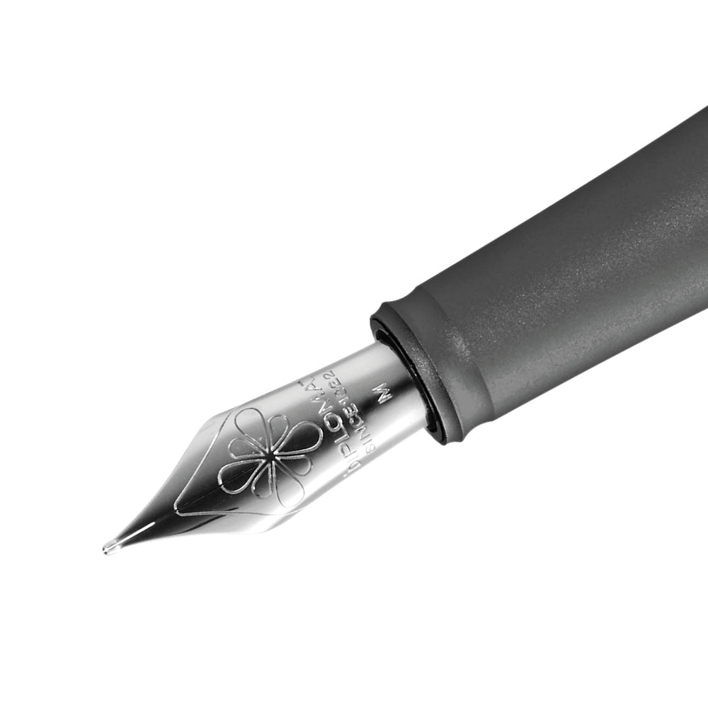 Diplomat Steel Nib for Aero Fountain Pen - Dark Trim - House of Fine Writing - [Canada]