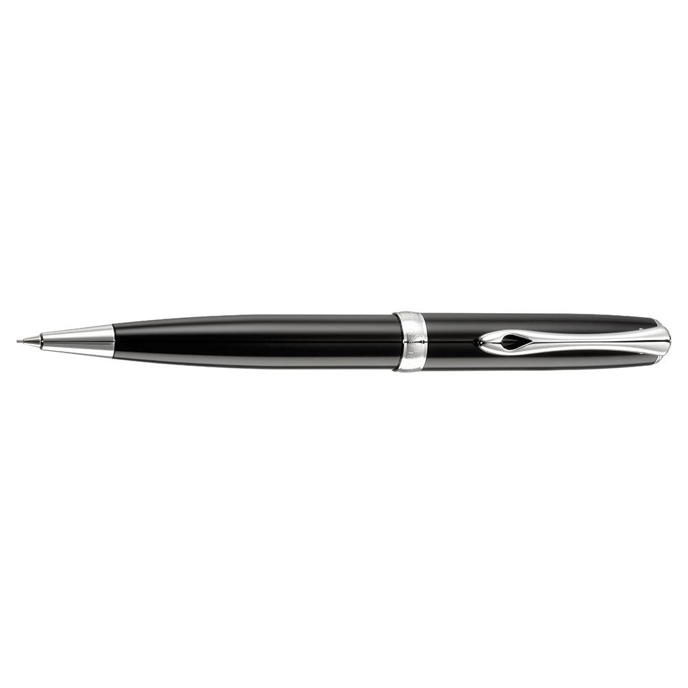 Diplomat Excellence A2 Mechanical Pencil - Diplomat - Colour Black Lacquer/Chrome - House of Fine Writing - Toronto, Canada