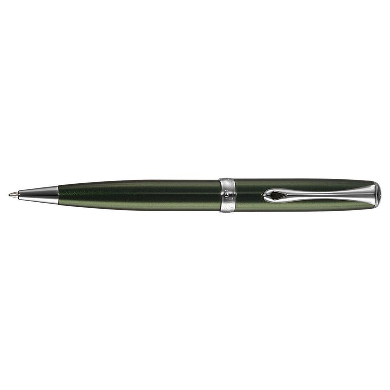 Diplomat Excellence A2 Ballpoint Pen - Diplomat - Colour Evergreen/Chrome - House of Fine Writing - Toronto, Canada