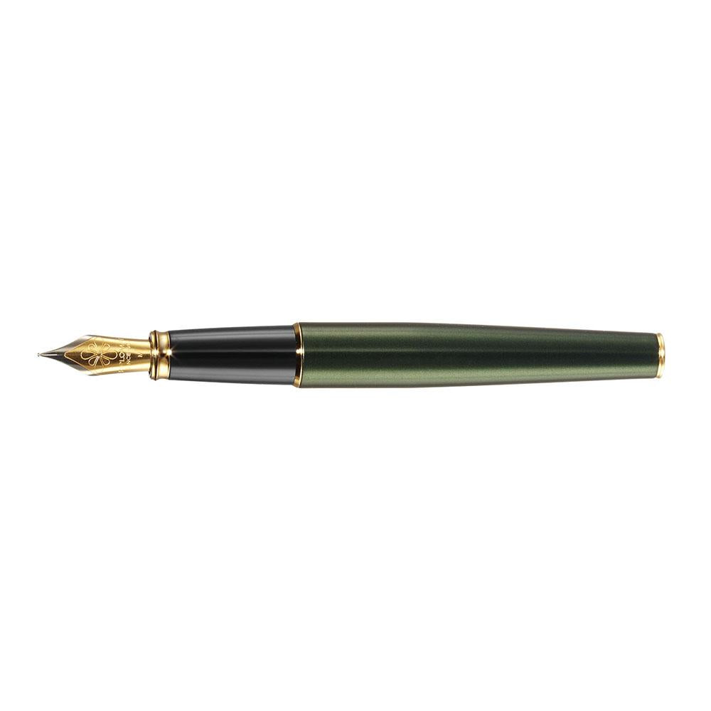 Diplomat Excellence A2 Fountain Pen - Diplomat - Colour Evergreen/Gold- House of Fine Writing - Toronto, Canada