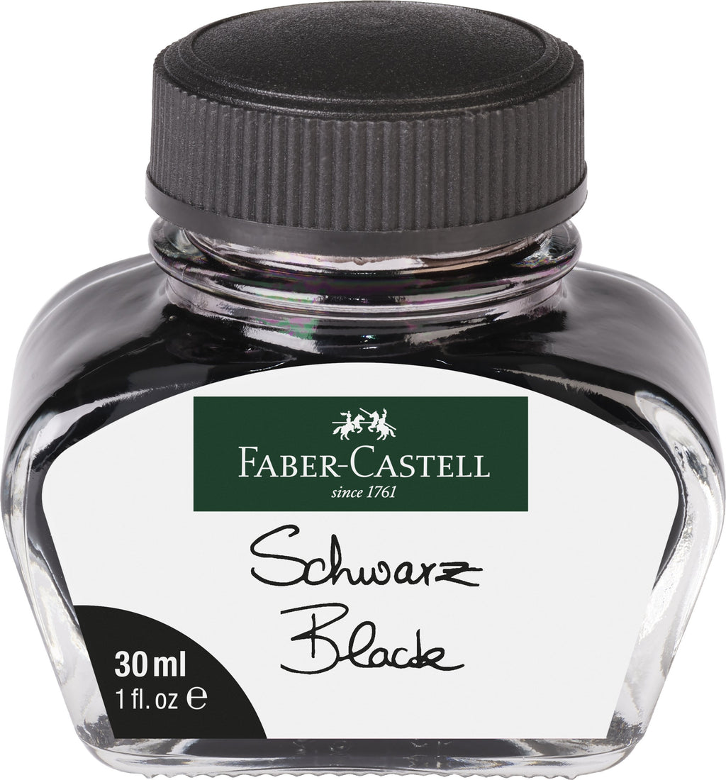 Faber-Castell Ink Bottle - Faber-Castell - Colour Black - House of Fine Writing - Toronto, Canada