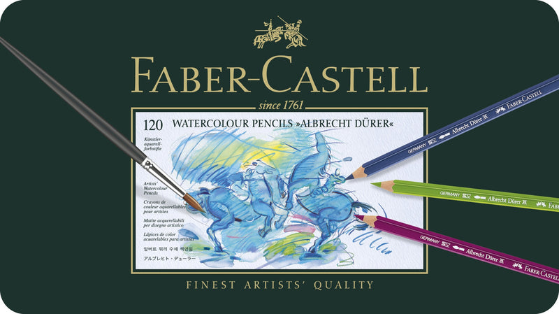 Faber-Castell Albrecht Duerer Artists Watercolour Pencils - Tin of 120 - House of Fine Writing - Toronto, Canada