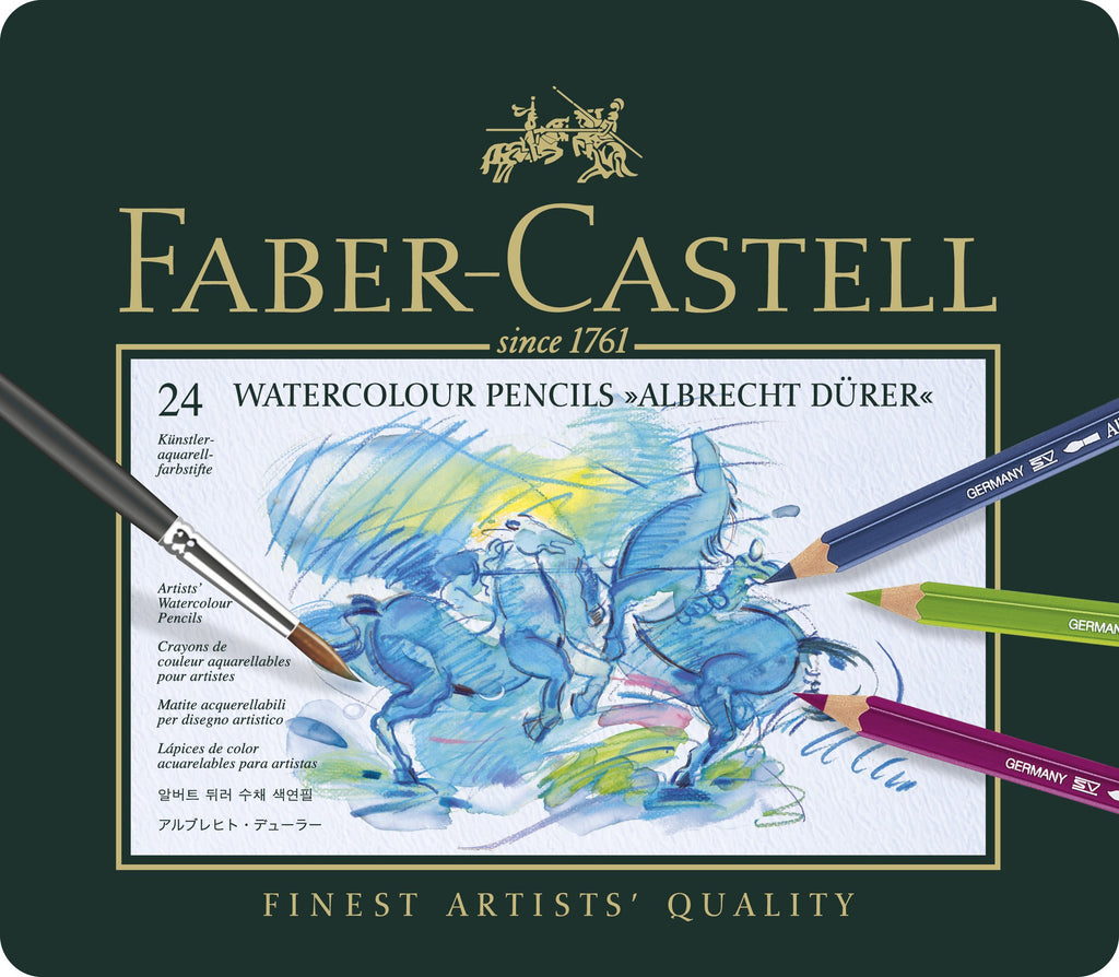 Faber-Castell Albrecht Duerer Artists Watercolour Pencils - Tin of 24 - House of Fine Writing - Toronto, Canada