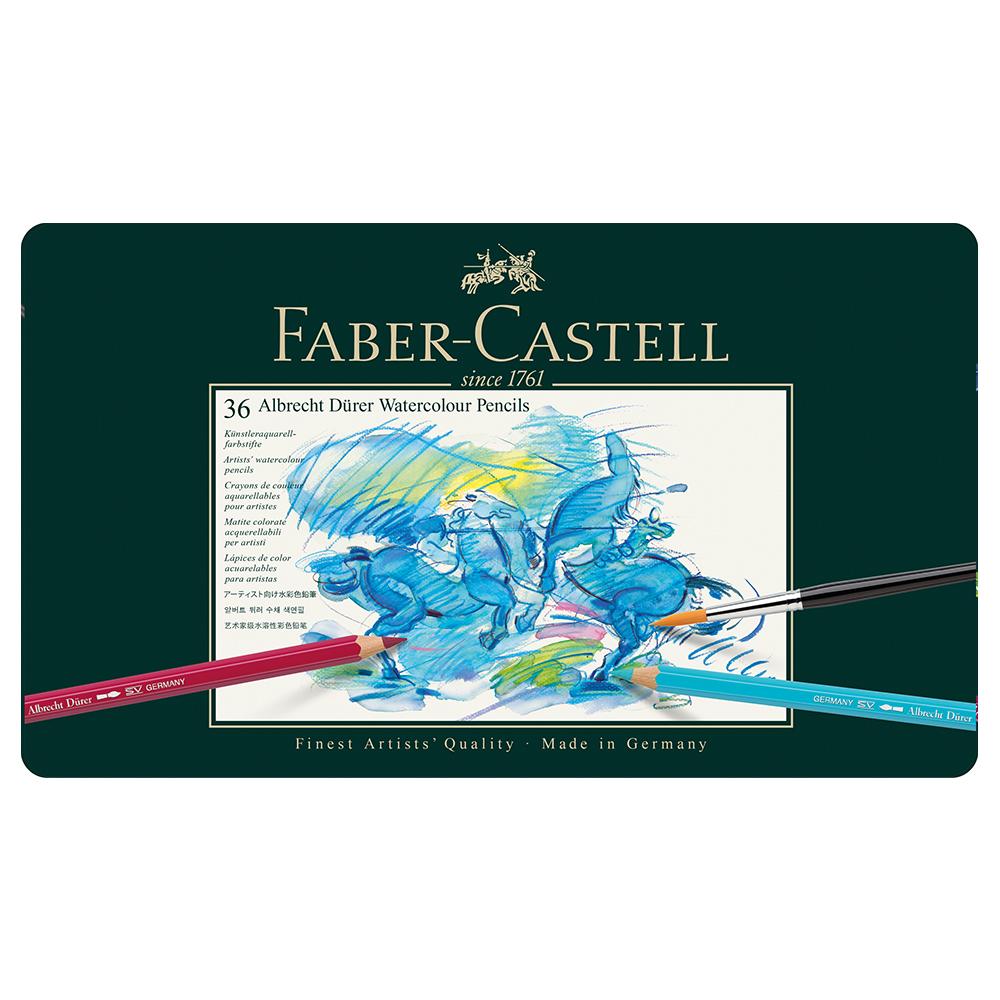 Faber-Castell Albrecht Duerer Artists Watercolour Pencils Tin of 36 - House of Fine Writing - Toronto, Canada