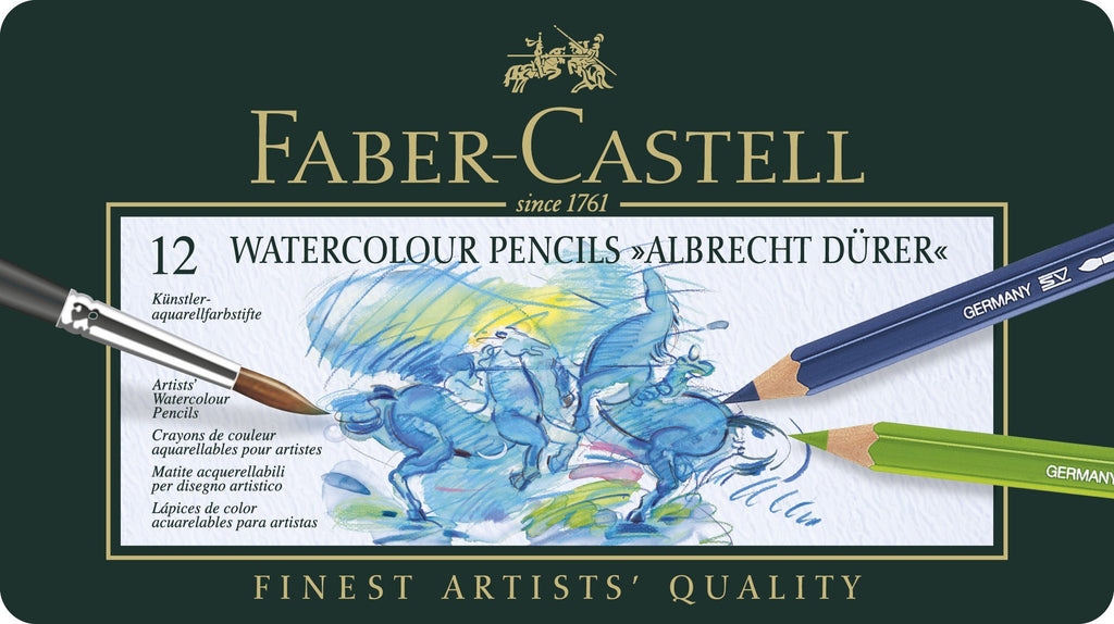 Faber-Castell Albrecht Duerer - Watercolour Pencils - tin of 12 - House of Fine Writing - Toronto, Canada