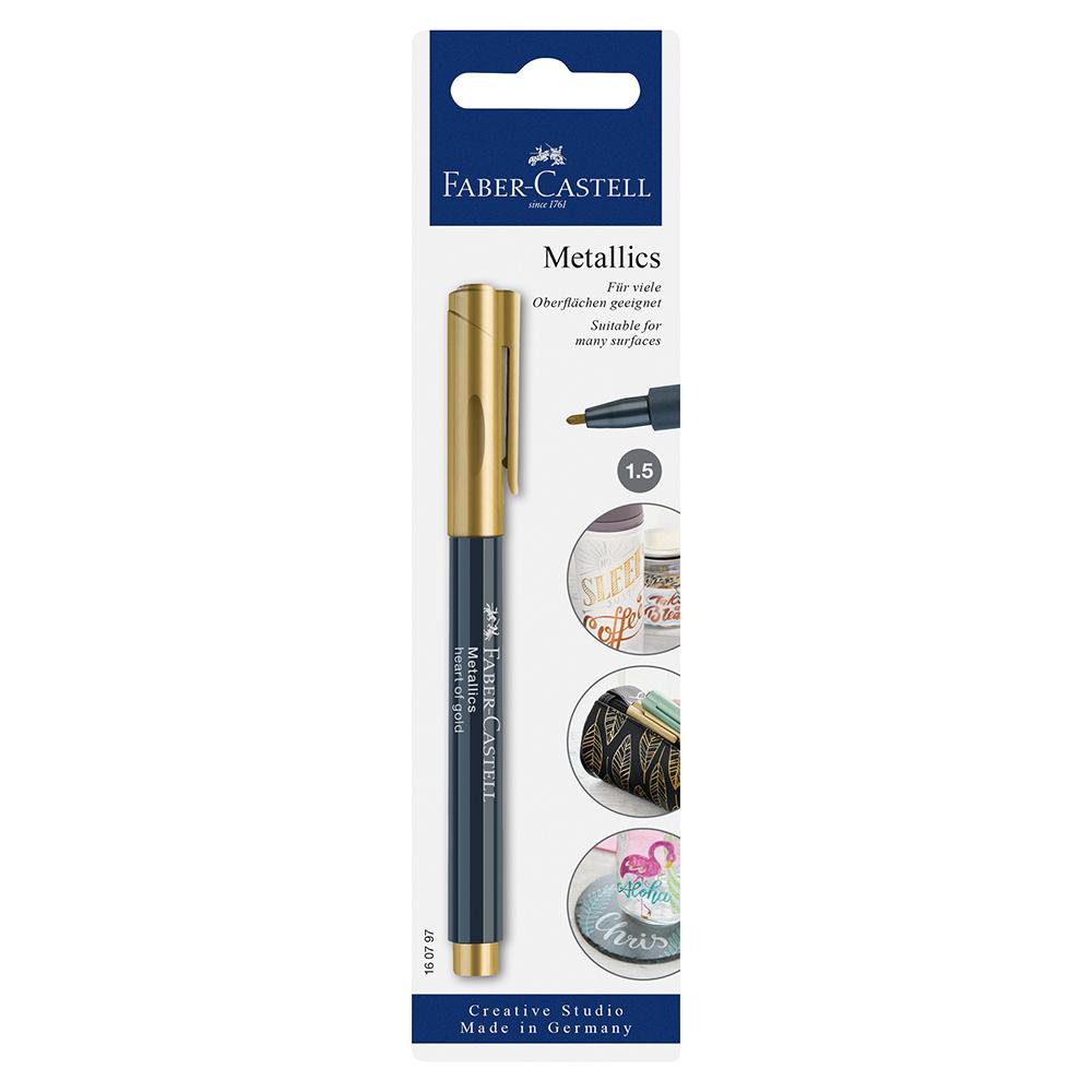 Faber-Castell Creative Studio Metallic Marker - Faber-Castell - Colour Gold - House of Fine Writing - Toronto, Canada