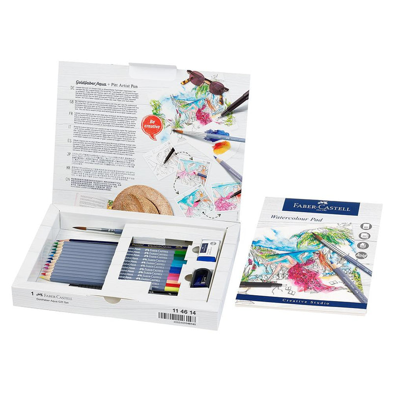 Faber-Castell Goldfaber Aqua Watercolour Gift Set - Faber-Castell - House of Fine Writing - Toronto, Canada