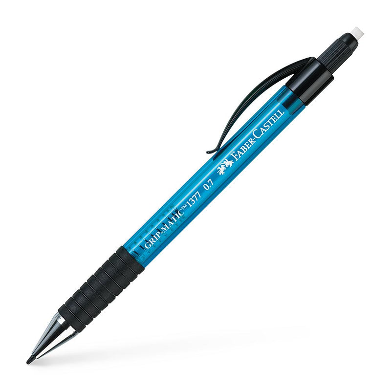 Faber-Castell Grip Matic 1377 Mechanical Pencil - Faber-Castell - 0.7mm - Colour Blue - House of Fine Writing - Toronto, Canada