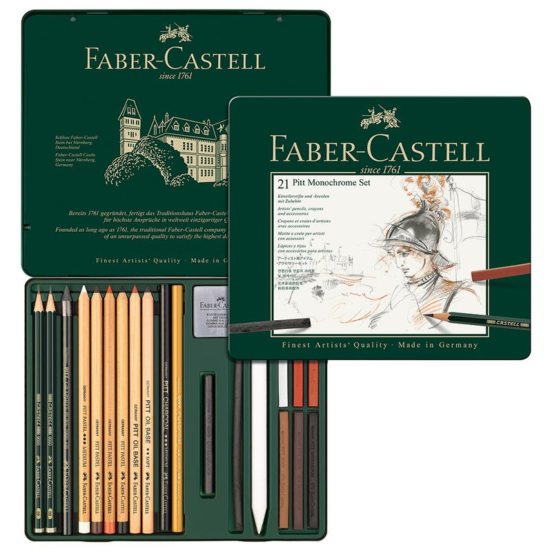 Faber-Castell Monochrome Set Medium - Faber-Castell - House of Fine Writing - Toronto, Canada