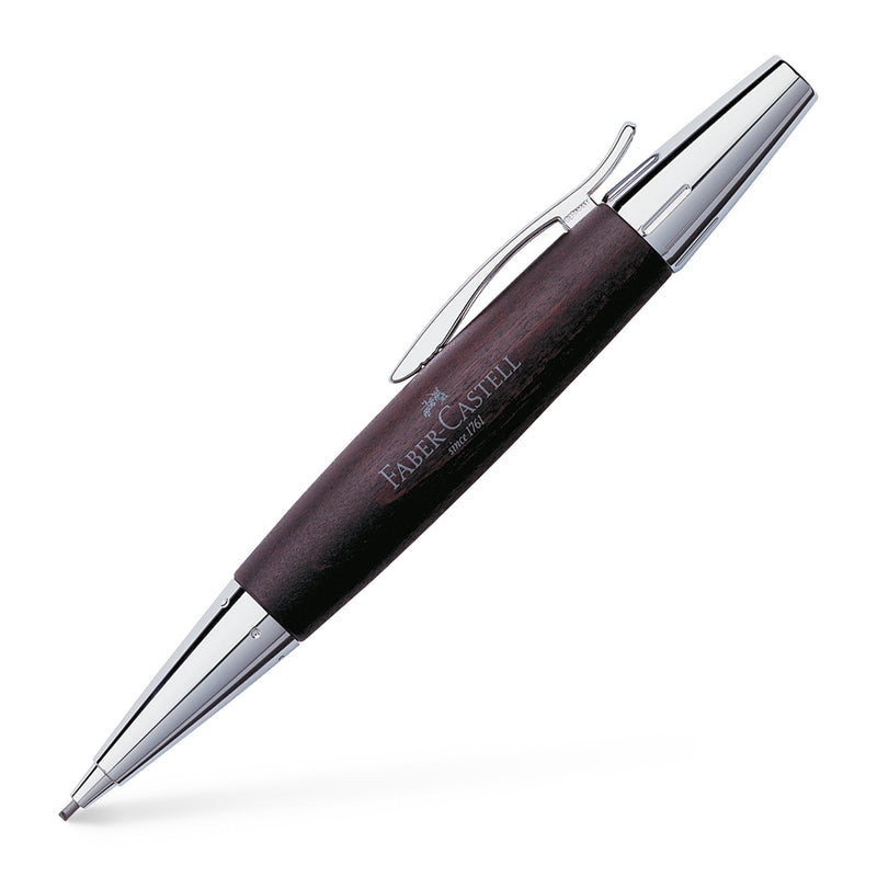 Faber-Castell e-motion Propelling Pencil - Faber-Castell - Colour Dark Brown Pearwood - House of Fine Writing - Toronto, Canada