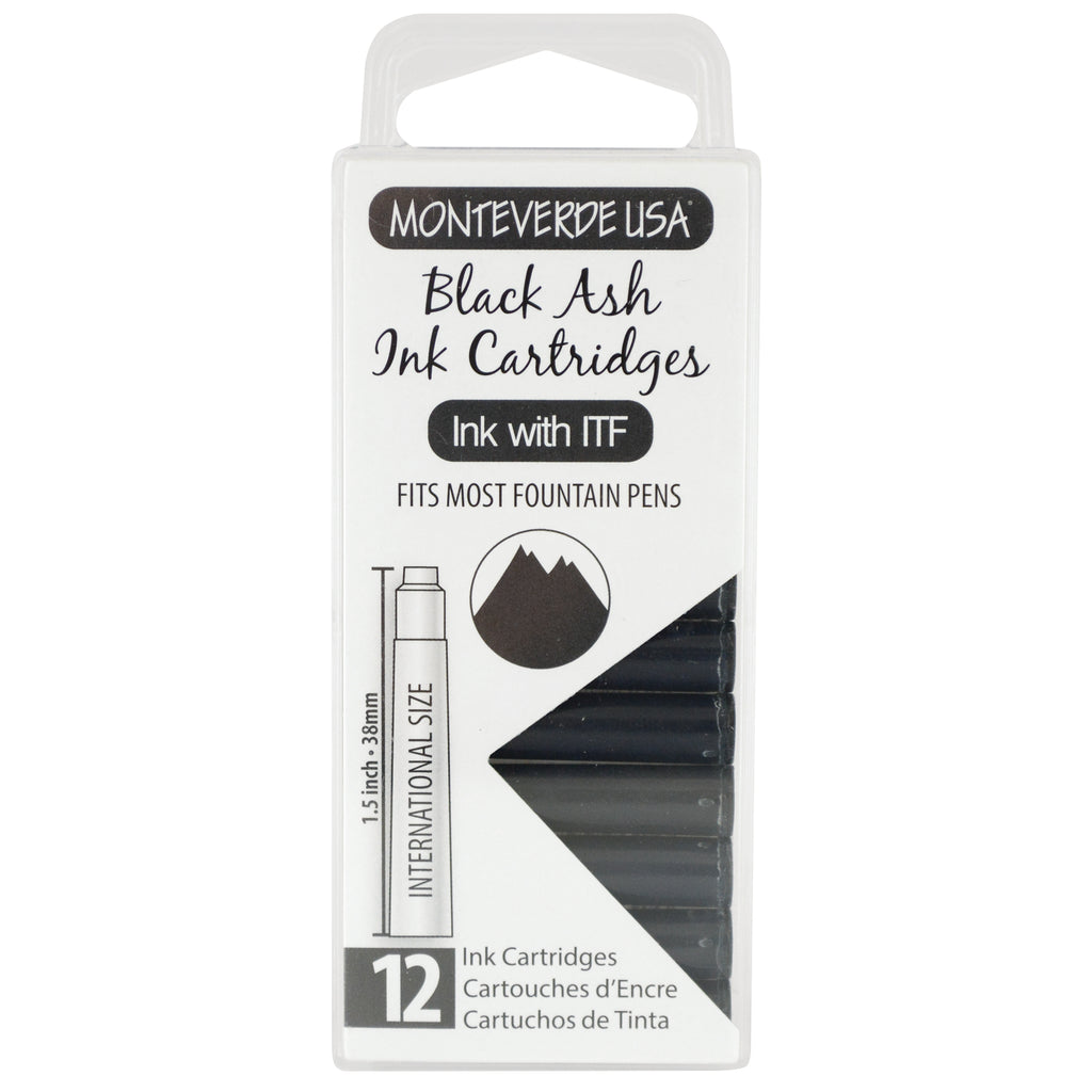 Monteverde International Standard Size Ink Cartridge pack of 12 - House of Fine Writing - [Canada]