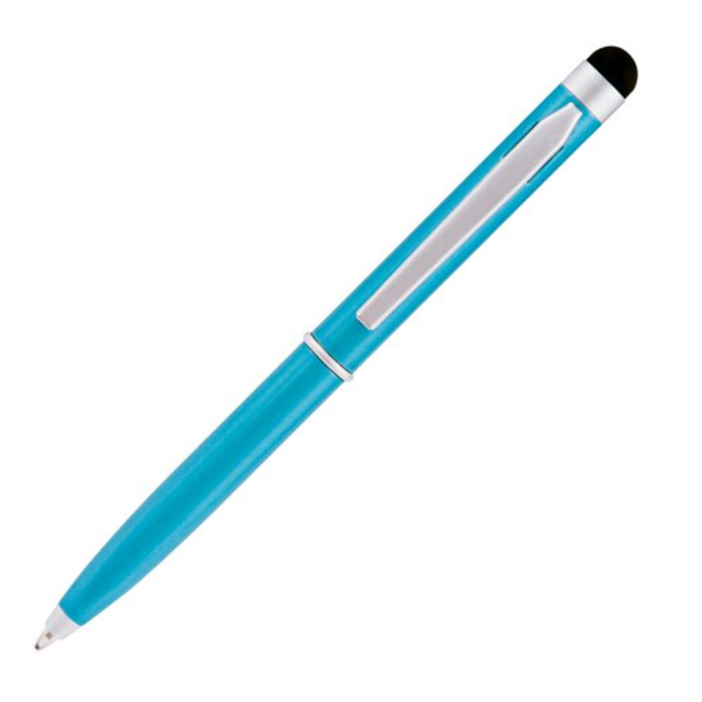 Monteverde Poquito Stylus Kugelschreiber - Klassisches Grau Mit Stylus-Spitze & Silberapplikationen